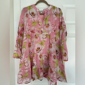 See pics….Three 3!!! ladies swimsuit coverups.  XL